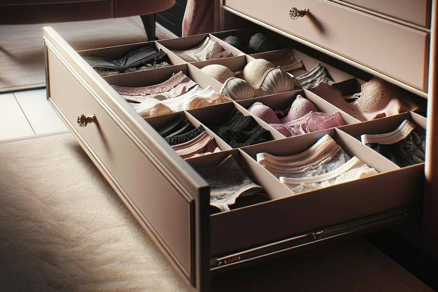 Conquer Chaos: Tips for an Organized Underwear Drawer - Candis